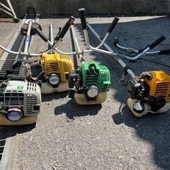草刈り機４台