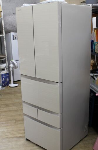 【川崎市宮前区リサイクルオフ】TOSHIBA　冷蔵庫509L　GR-U510FHZC　2022年