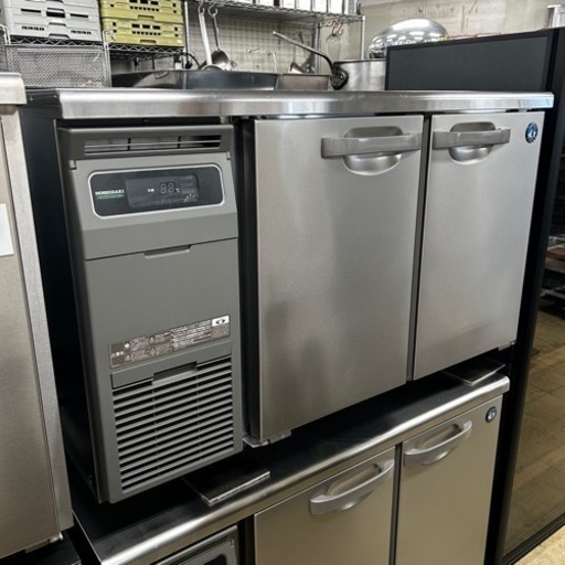 ホシザキ 業務用 台下冷蔵庫 コールドテーブル 2022年 245L 2面扉 インバータ ピラーレス 幅1200 100V RT-120SNG-1-ML