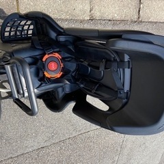 あさひ自転車クリームカーゴ3段変速チャイルドシート付き