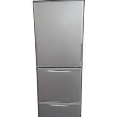 【売ります】シャープ　ノンフロン冷凍冷蔵庫　SJ-W352F-S...