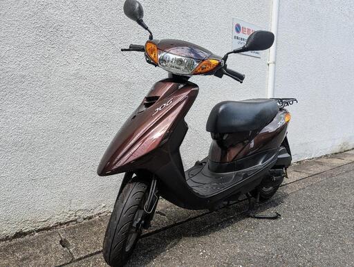 安心のバッテリー新品　外装も傷が少なめでとても綺麗なブラウンカラーです✨　SA36J　ジョグ　JOG
