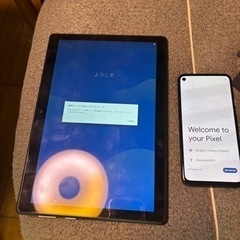 Googleピクセル5a Lenovoタブレットのセット