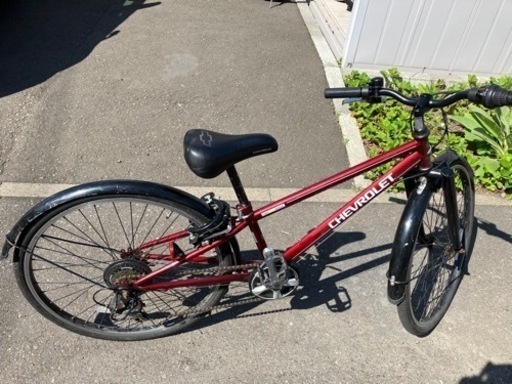 シボレークロスバイク　子供用自転車　24インチ