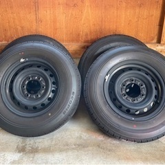 ハイエース新車外し195/80r15107/105 4本セット ハイエース新車外し195/80r15107/105 4本セット 4本セット ハイエース