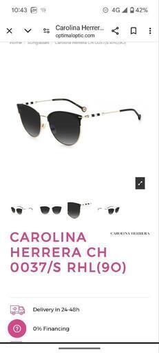 サングラス　Carolina Herrera UV