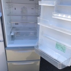 １１１　北九州市内配送無料 パナソニック Panasonic 冷蔵庫(321L・右開き)3ドア エコナビ機能搭載 シャイニングシルバー NR-C32DM-S