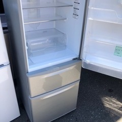 １１１　北九州市内配送無料 パナソニック Panasonic 冷蔵庫(321L・右開き)3ドア エコナビ機能搭載 シャイニングシルバー NR-C32DM-S