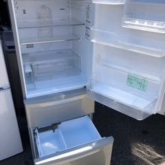 １１１　北九州市内配送無料 パナソニック Panasonic 冷蔵庫(321L・右開き)3ドア エコナビ機能搭載 シャイニングシルバー NR-C32DM-S