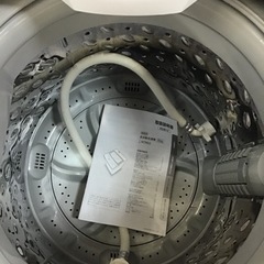 ニトリ　6キロ洗濯機　2019年製　中古品