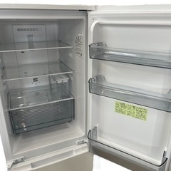 NO.1478【2022年製】SHARP シャープ ノンフロン冷凍冷蔵庫 SJ-D18H-W 179L 冷蔵121L冷凍58L 家電 冷蔵庫 中古