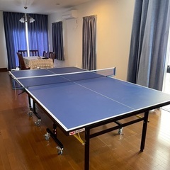 国際規格　卓球台&ピンポンマシン(おまけ付)
