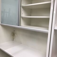 松田家具 レンジボード キッチンボード 食器棚 大容量 ファミリー 