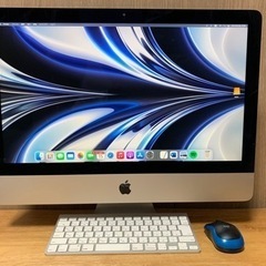 iMac(21.5inch,Late 2015)1TB 外付け512GB 純正キーボード、社外マウス付き