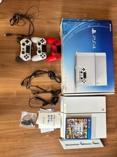 PS4 本体 コントローラー付 メモリ増設1TBソフト付き