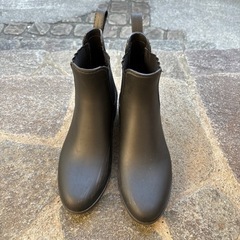 雨用ブーツ黒　23.0