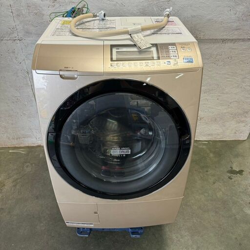 【HITACHI】 日立 ビッグドラム ドラム式洗濯乾燥機 容量９kg/６kg BD-S7400L 2012年 N0106