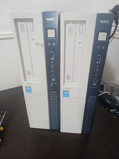 NECデスクトップ　2台セット　高性能4世代Corei5　メモリ4G 　省スペース　E65　E66