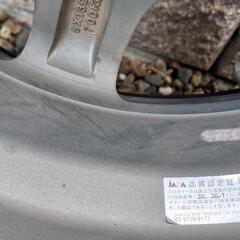 ジムニーJA11に装着してたホイルです。