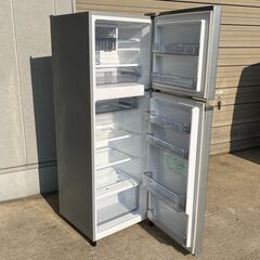 大き目な2ドア冷蔵庫 248L パナソニック NR-B250T-SS 2019年製 中古動作品 クリーニング済み