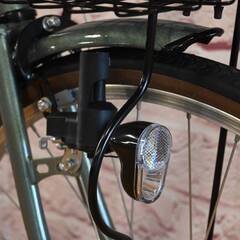 【完売御礼】整備済 サカモトテクノ 26型ギアなし フリット 中古自転車 婦人車 緑色