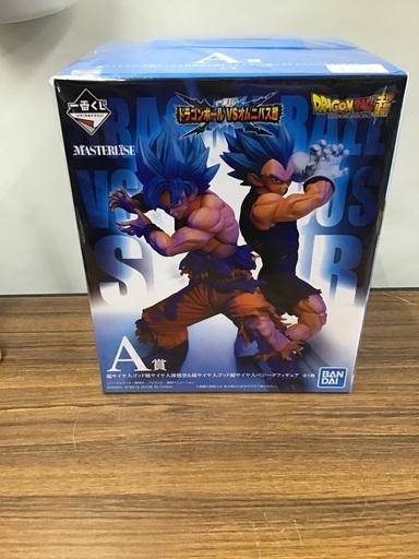 【未使用】一番くじ ドラゴンボール超 SSGSS孫悟空\u0026SSGSSベジータ