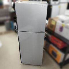 ③日立 冷蔵庫 203L 2017年製 2ドア HITACHI R-20FA シルバー 200L