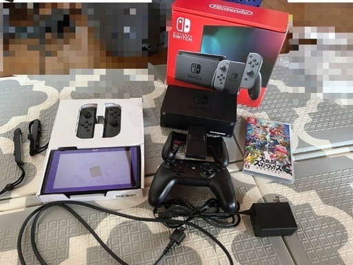 Nintendo Switch\u0026コントローラー、スマブラセット。