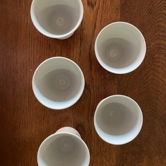 陶器フリーカップ　手描き　5個　取りに来ていただける方に差し上げます