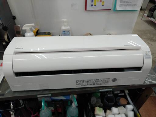 ＨITACHIＨITACHI 日立 2020年式 2.2kwエアコン ステンレスクリーン 白くまくん RAS-D22K 2660