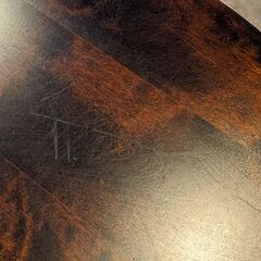 販価30万！【北海道民芸家具】高級ダイニングテーブル 円形テーブル 丸テーブル