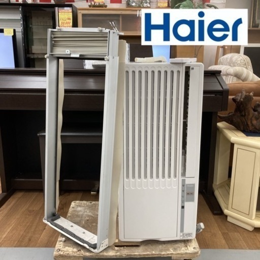 S254 ⭐ Haier 窓用エアコン 冷房専用 4.5~7畳 17年製 JA-16R ⭐動作確認済 ⭐クリーニング済