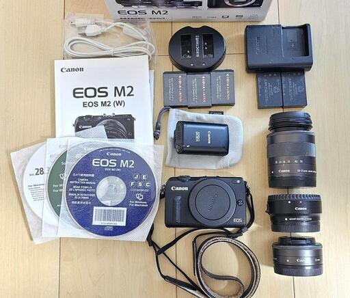 Canon EOS M2 一眼レフカメラ中古