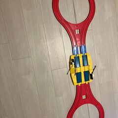 【中古玩具】トミカプラレール　２リングレールセット