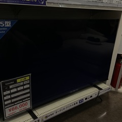 2021年製　TOSHIBAの55インチテレビです！