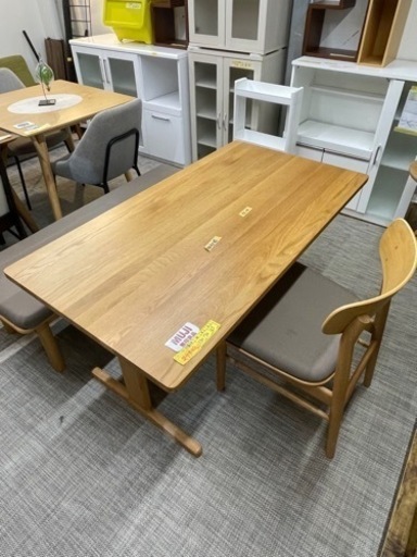 値下げしました！配達可【無印良品】【ダイニング3点セット】【食卓セット】クリーニング済み　管理番号11804