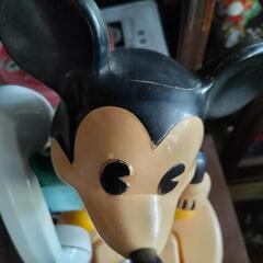 昭和レトロ 固定電話　ミッキーマウス ダイヤル式電話
　アナログ　ビンテージ