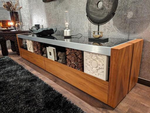 値下げしました!!】ACTUS テレビボード オークランド オーク無垢材