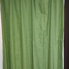 【5】完全遮光カーテン・グリーン・丈178cm