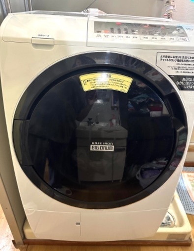 決まりました★2020年 HITACHI ドラム型 洗濯機 乾燥機 10キロ/6キロ BD-SG100FL形 綺麗です