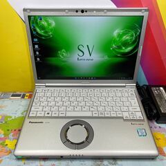 JC0384 パナソニック CF-SV7 レッツノート 第8世代 SSD 256GB 良品