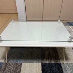 ガラスローテーブル　JKCA-0185