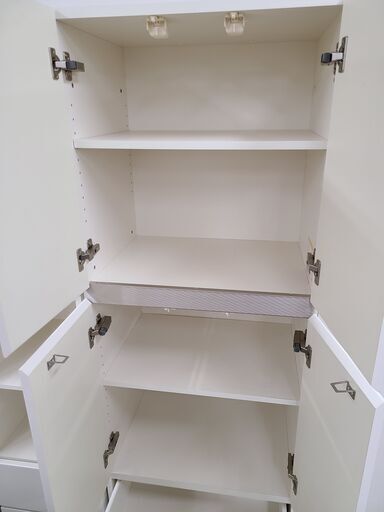 J4908 パモウナ キャビネット SW-401 ホワイト クリーニング済