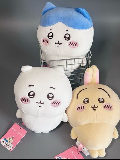ちいかわchiikawa　MINISO限定 ちいかわ\u0026ハチワレ\u0026うさぎ