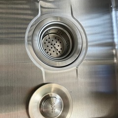 ガーデンシンク　ステンレス　新品　未使用　組立ずみ　ホースのびる