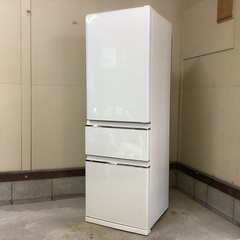三菱 MITSUBISHI 冷蔵庫 MR-CX37AL-W1 365L 3ドア 2017年製