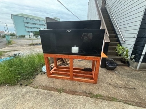 150 60 60 アクリル水槽　大型水槽