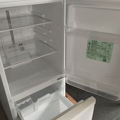 パナソニック　NR-BW14BC-W　２ドア冷蔵庫　ホワイト色　138L『中古良品』2018年