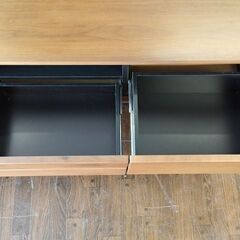 MKマエダ タリオ TVボード 木製テレビ台 W2000『中古良品、小傷あり』
