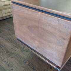 MKマエダ タリオ TVボード 木製テレビ台 W2000『中古良品、小傷あり』